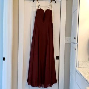 Jenny Yoo, size 12, Hibiscus Luxe Chiffon